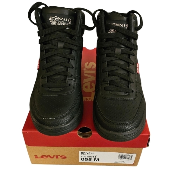 Kids' Levis Little Kids Drive Hi Top Sneakers•Size 5.5 M - Picture 7 of 10